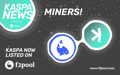 Kaspa Pool Addition — f2pool & Contest